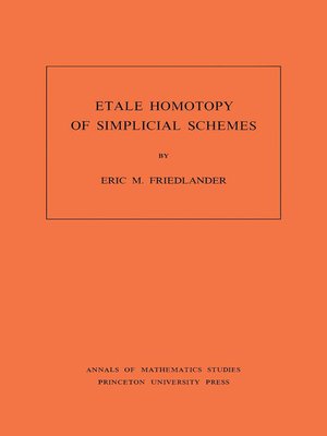 cover image of Etale Homotopy of Simplicial Schemes